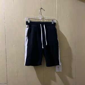 Sweatshorts with Side Stripes